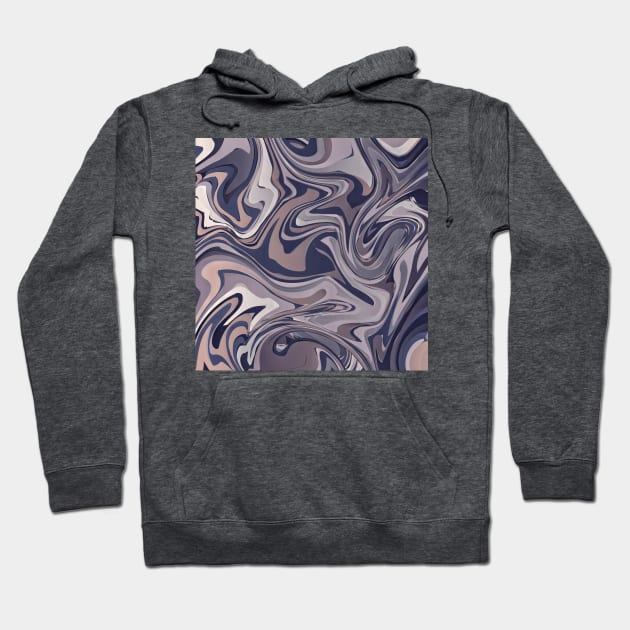 Marbling Texture Design Hoodie by TheSkullArmy